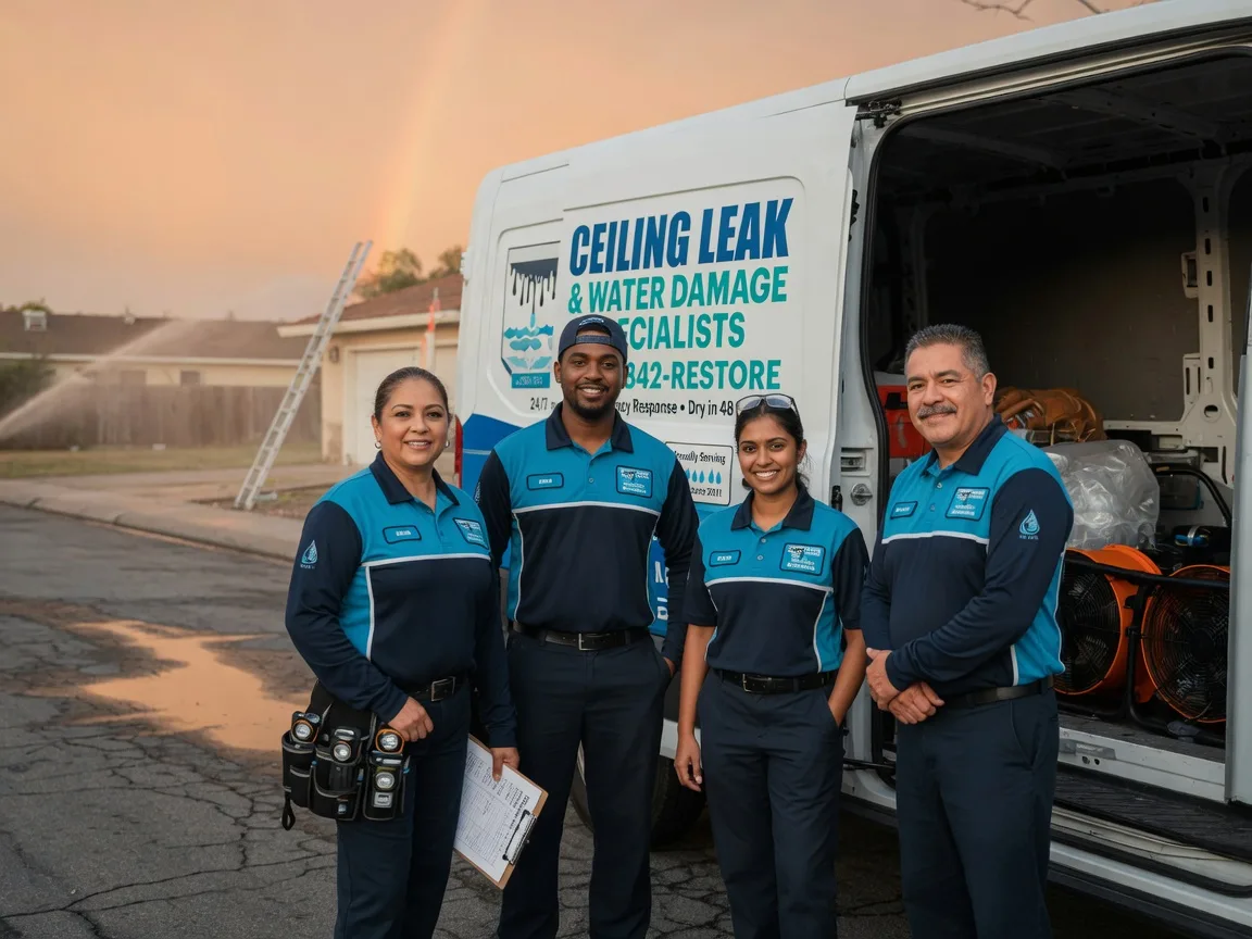 Ceiling Leak Cleanup company in Woodward, IA