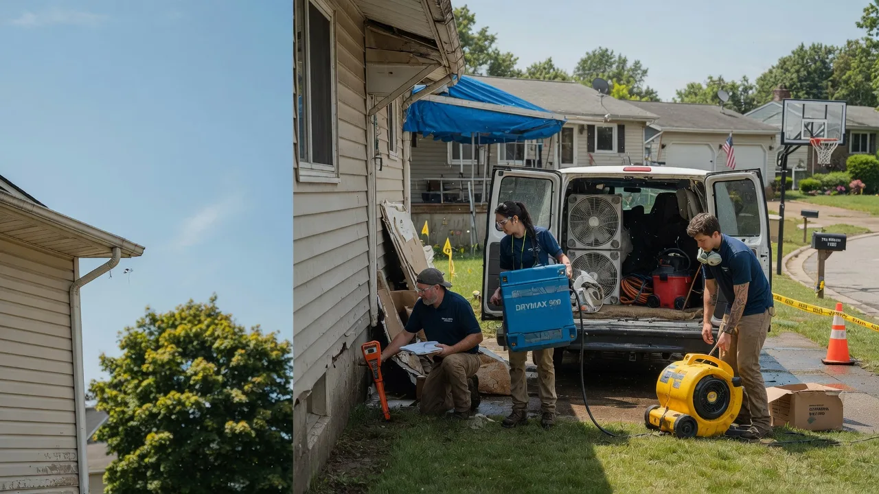 Ceiling Leak Cleanup in Woodward, IA near me